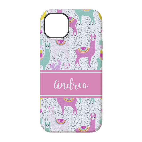 Llamas iPhone 14 Tough Case - Back