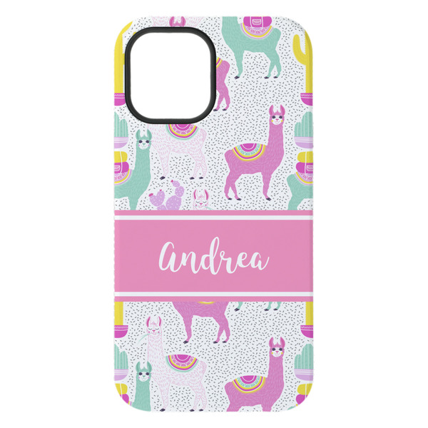 Llamas iPhone 15 Plus Tough Case - Back