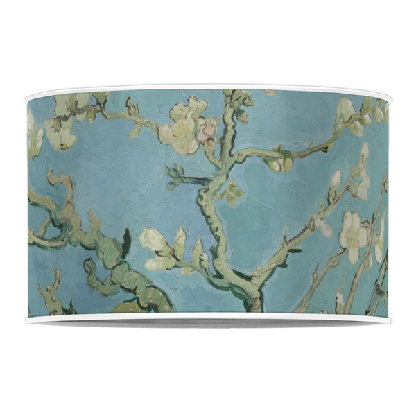 Almond Blossoms (Van Gogh) 12" Drum Lampshade - FRONT (Poly Film)