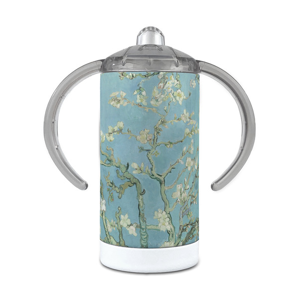 Custom Almond Blossoms (Van Gogh) 12 oz Stainless Steel Sippy Cup