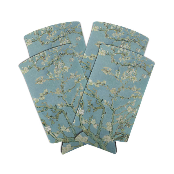Custom Almond Blossoms (Van Gogh) Can Cooler (tall 12 oz) - Set of 4