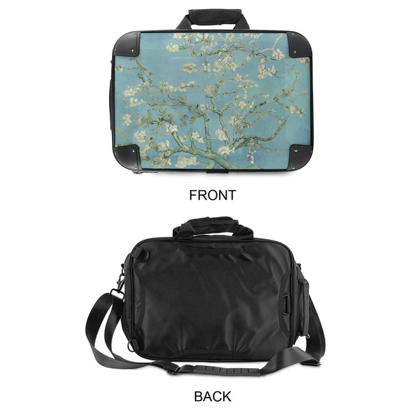 Almond Blossoms (Van Gogh) 15" Hard Shell Briefcase - APPROVAL