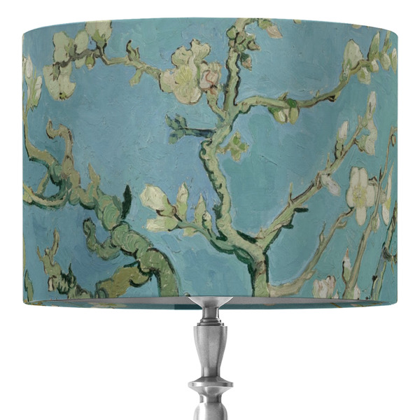Custom Almond Blossoms (Van Gogh) 16" Drum Lamp Shade - Fabric