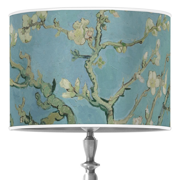 Custom Almond Blossoms (Van Gogh) Drum Lamp Shade