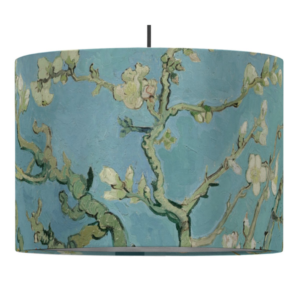 Almond Blossoms (Van Gogh) 16" Drum Lampshade - PENDANT (Fabric)