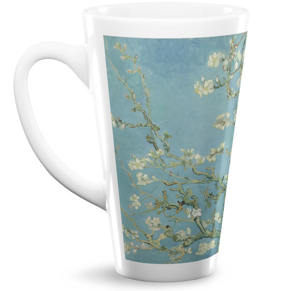 Custom Almond Blossoms (Van Gogh) Latte Mug