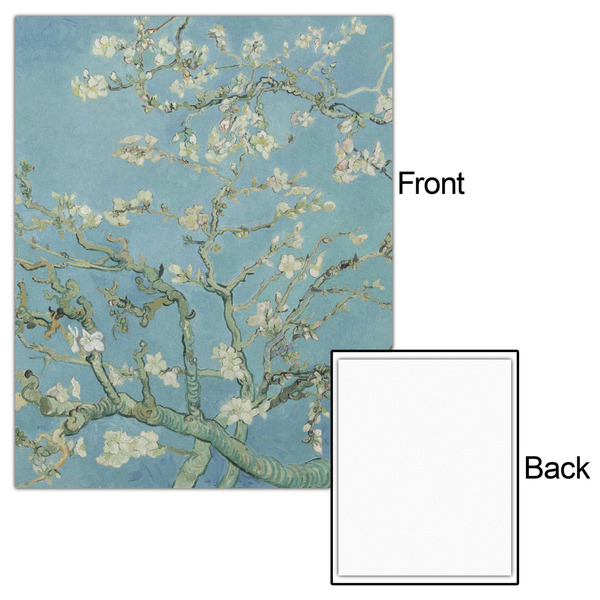 Almond Blossoms (Van Gogh) 16x20 - Matte Poster - Front & Back