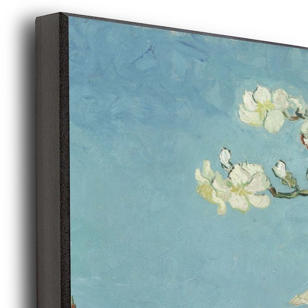 Almond Blossoms (Van Gogh) 16x20 Wood Print - Closeup