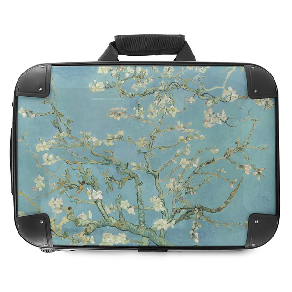 Custom Almond Blossoms (Van Gogh) Hard Shell Briefcase - 18"
