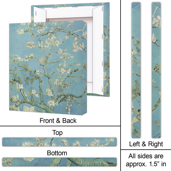 Almond Blossoms (Van Gogh) 20x24 - Canvas Print - Approval