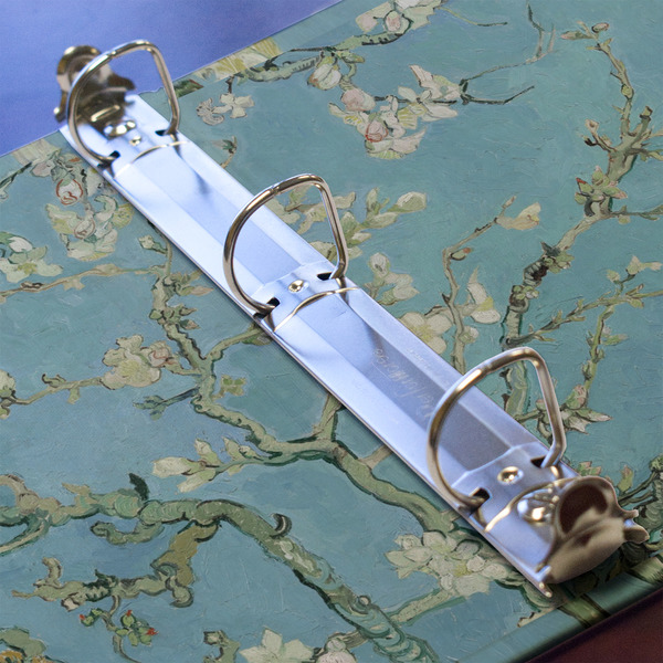 Almond Blossoms (Van Gogh) 3 Ring Binders - Full Wrap - 1" - DETAIL