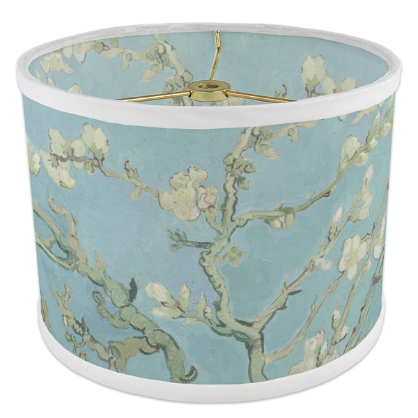 Almond Blossoms (Van Gogh) 8" Drum Lampshade - ANGLE Poly-Film