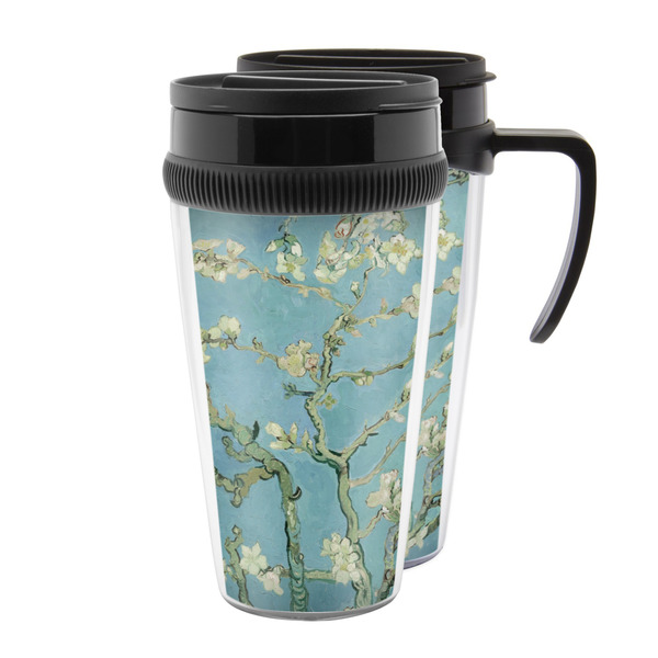 Custom Almond Blossoms (Van Gogh) Acrylic Travel Mug