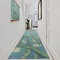 Almond Blossoms (Van Gogh) Area Rug Sizes - In Context (vertical)