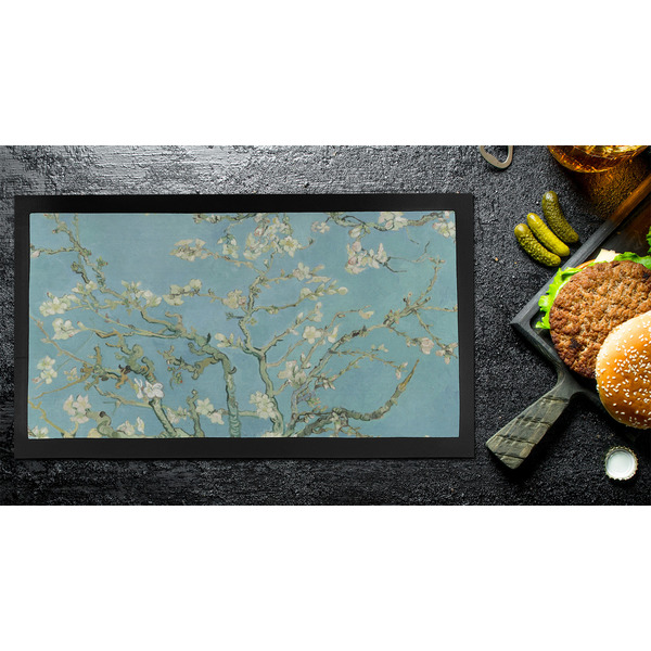 Almond Blossoms (Van Gogh) Bar Mat - Small - LIFESTYLE