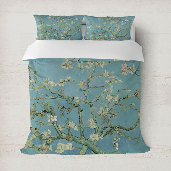 Custom Almond Blossoms (Van Gogh) Duvet Cover Set - Full / Queen