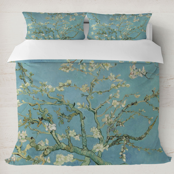 Custom Almond Blossoms (Van Gogh) Duvet Cover Set - King