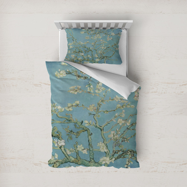 Custom Almond Blossoms (Van Gogh) Duvet Cover Set - Twin