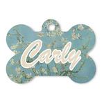 Almond Blossoms (Van Gogh) Bone Shaped Dog ID Tag
