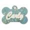 Almond Blossoms (Van Gogh) Bone Shaped Dog ID Tag - Large - Front