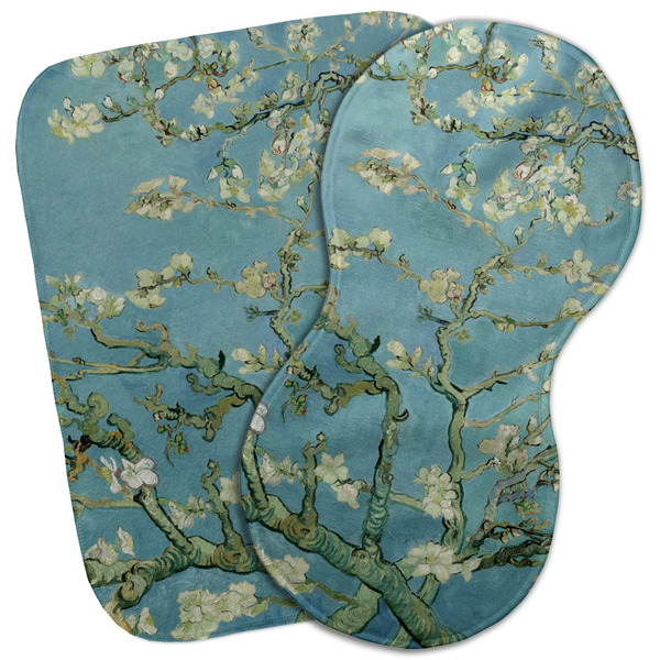 Custom Almond Blossoms (Van Gogh) Burp Cloth