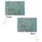 Almond Blossoms (Van Gogh) Car Flag - 11" x 8" - Front & Back View