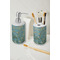Almond Blossoms (Van Gogh) Ceramic Bathroom Accessories - LIFESTYLE (toothbrush holder & soap dispenser)