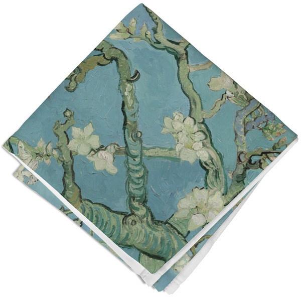 Custom Almond Blossoms (Van Gogh) Cloth Napkin