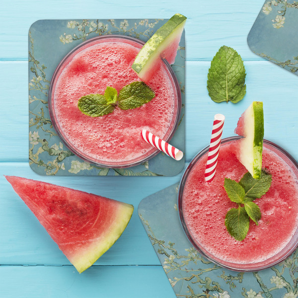 Almond Blossoms (Van Gogh) Coaster Set - LIFESTYLE