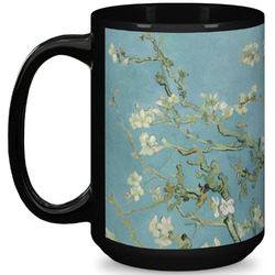 Almond Blossoms (Van Gogh) 15 Oz Coffee Mug - Black