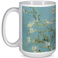 Almond Blossoms (Van Gogh) 15 Oz Coffee Mug - White
