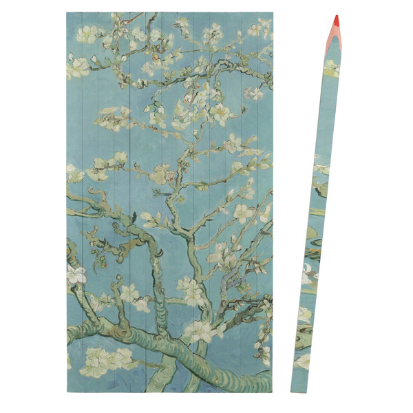 Almond Blossoms (Van Gogh) Colored Pencils - Front View