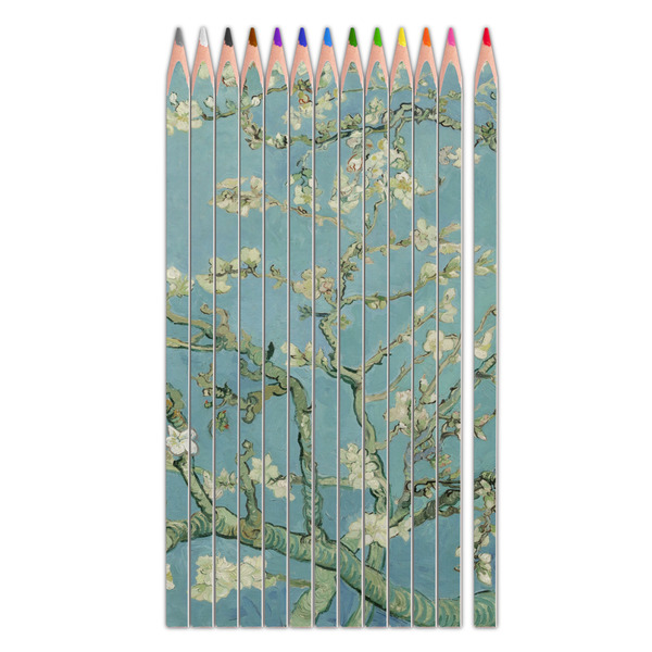 Custom Almond Blossoms (Van Gogh) Colored Pencils