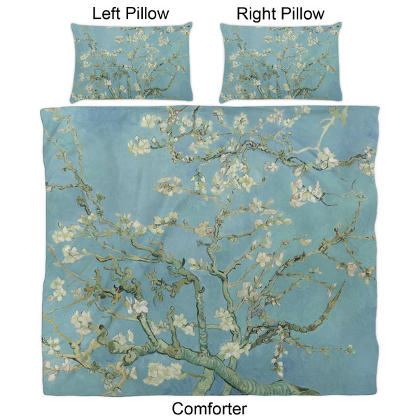 Almond Blossoms (Van Gogh) Comforter Set - King - Approval