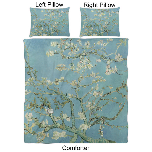 Almond Blossoms (Van Gogh) Comforter Set - Queen - Approval