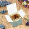 Almond Blossoms (Van Gogh) Cubic Gift Box - In Context