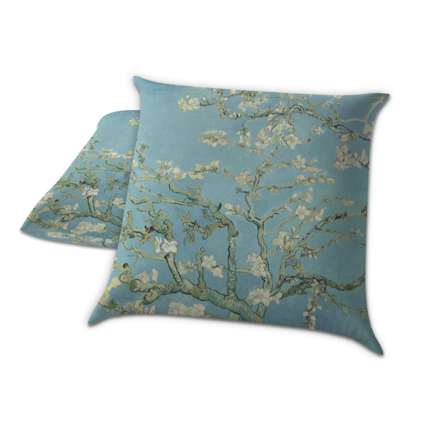 Almond Blossoms (Van Gogh) Decorative Pillow Case - TWO