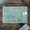 Almond Blossoms (Van Gogh) Disposable Paper Placemat - In Context