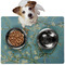 Almond Blossoms (Van Gogh) Dog Food Mat - Medium