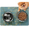 Almond Blossoms (Van Gogh) Dog Food Mat - Small LIFESTYLE