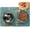 Almond Blossoms (Van Gogh) Dog Food Mat - Small