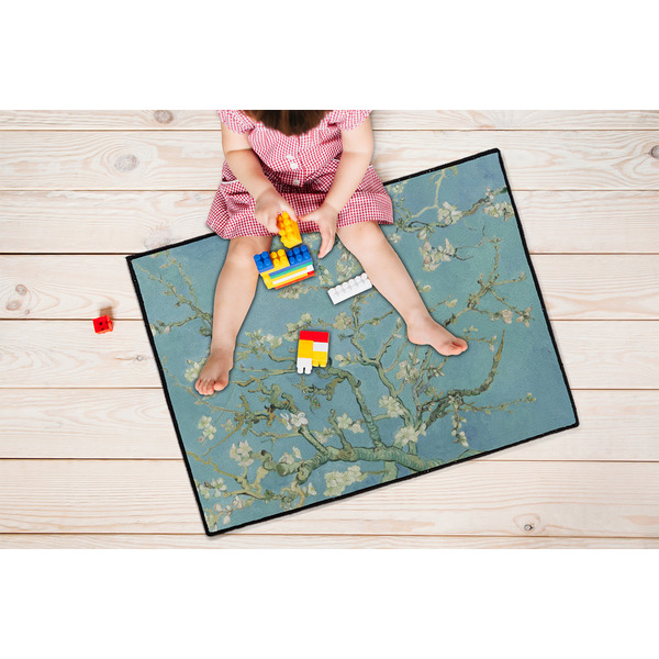 Almond Blossoms (Van Gogh) Door Mats - LIFESTYLE kid