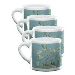 Almond Blossoms (Van Gogh) Double Shot Espresso Cups - Set of 4