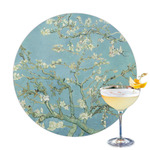 Almond Blossoms (Van Gogh) Printed Drink Topper - 3.25"
