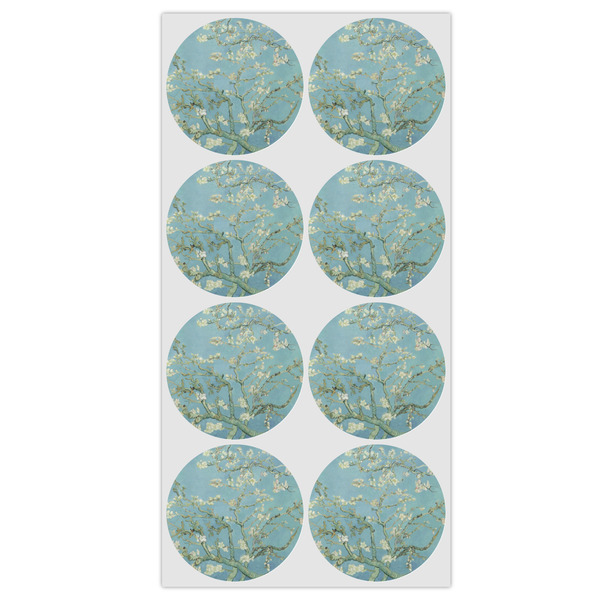 Almond Blossoms (Van Gogh) Drink Topper - Medium - Set of 12