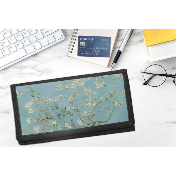 Almond Blossoms (Van Gogh) DyeTrans Checkbook Cover - LIFESTYLE