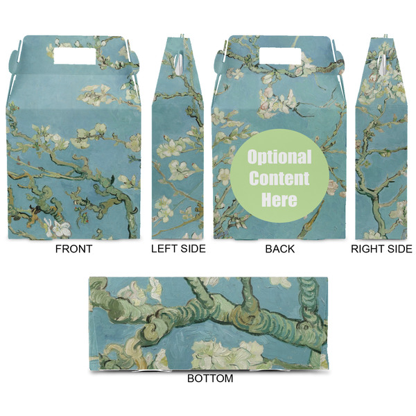 Almond Blossoms (Van Gogh) Gable Favor Box - Approval