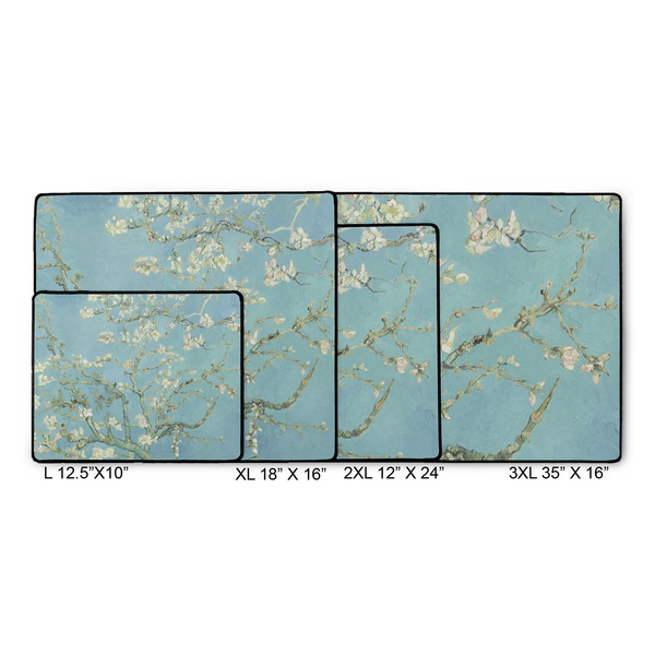 Almond Blossoms (Van Gogh) Gaming Mats - SIZE CHART