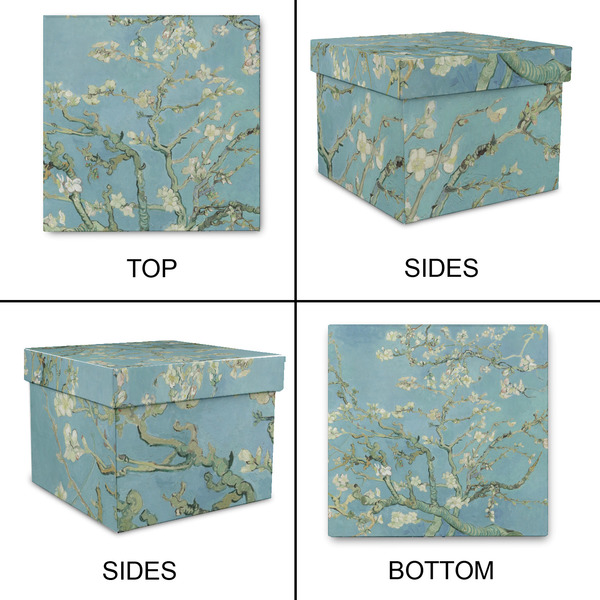 Almond Blossoms (Van Gogh) Gift Boxes with Lid - Canvas Wrapped - XX-Large - Approval