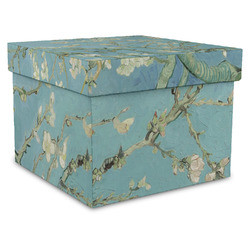 Almond Blossoms (Van Gogh) Gift Box with Lid - Canvas Wrapped - XX-Large